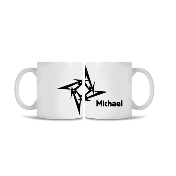 PYD Other - Custom White Mug with Black Design
